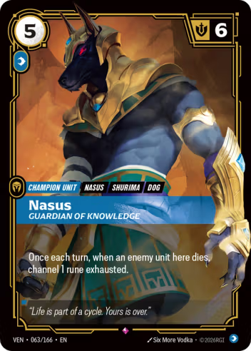 Nasus - Guardian of Knowledge [VEN-063R]