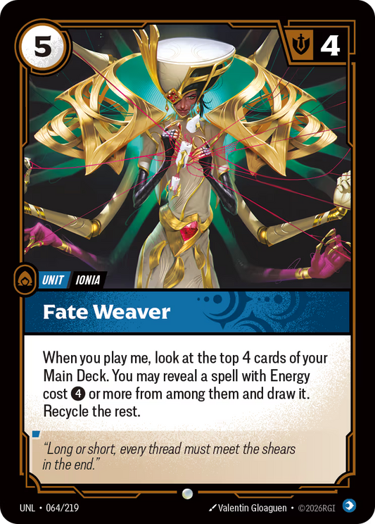 Fate Weaver [UNL-064] [C]