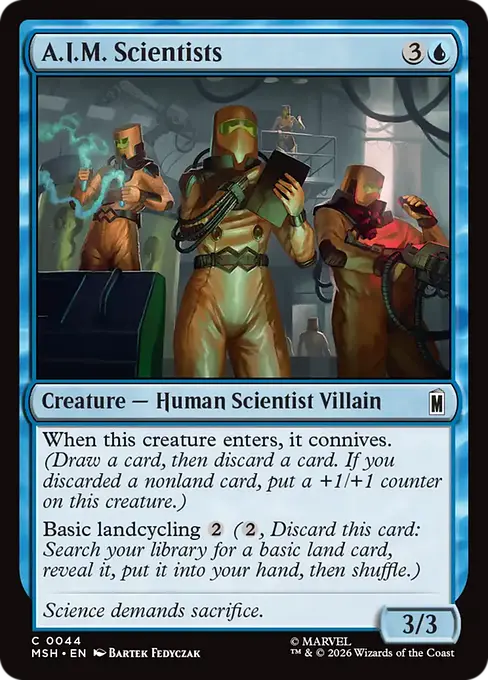 A.I.M. Scientists [MSH-044] [C]