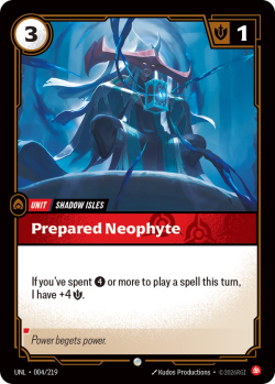 Prepared Neophyte [UNL-004] [C]