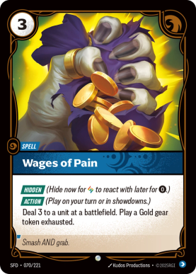 Wages of Pain [SFD-070] [C]
