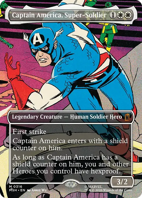 Captain America, Super-Soldier [MSH-316] [M]