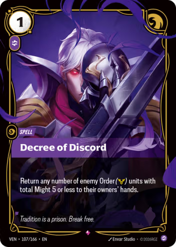 Decree of Discord [VEN-107R]
