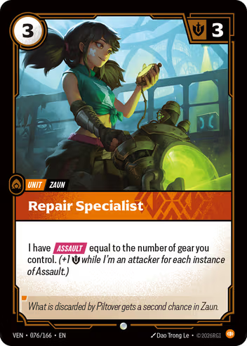 Repair Specialist [VEN-076C]