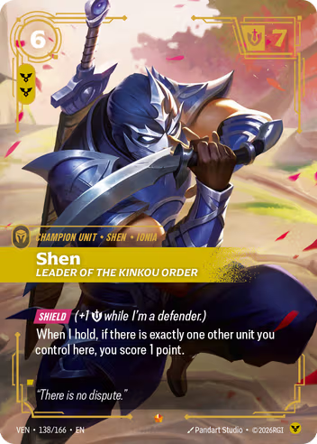 Shen - Leader of the Kinkou Order [VEN-138E]