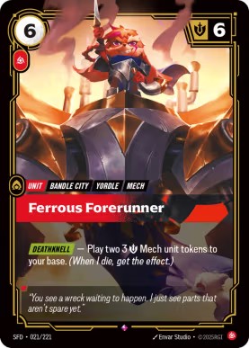 Ferrous Forerunner [SFD-021] [R]
