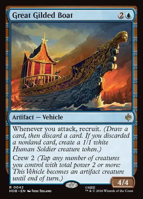 Great Gilded Boat [HOB-042] [R]