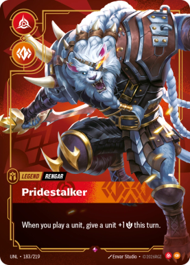 Rengar - Pridestalker [UNL-183] [R]