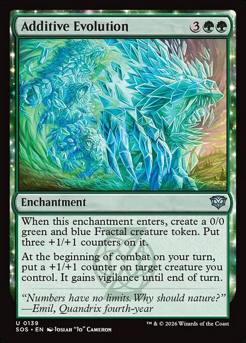 Additive Evolution [SOS-139]