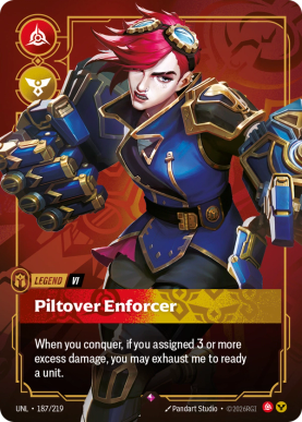 Vi - Piltover Enforcer [UNL-187] [R]