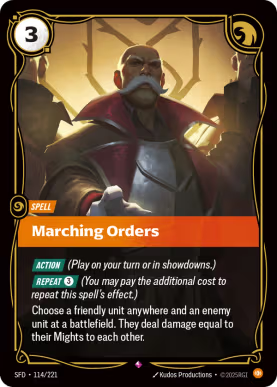 Marching Orders [SFD-114] [R]