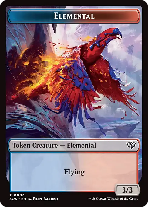 Elemental - Token Creature [TSOS-0003] [C]