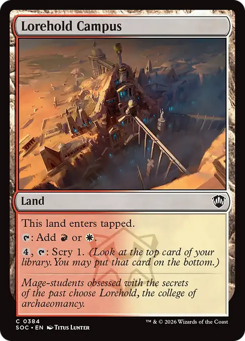 Lorehold Campus [SOC-384] [C]