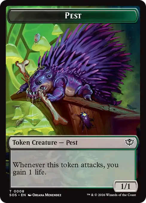 Pest - Token Creature [TSOS-0008] [C]