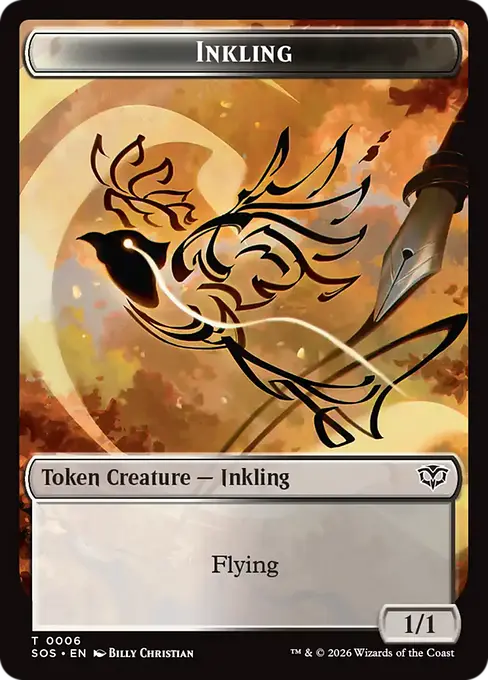 Inkling - Token Creature [TSOS-0006] [C]