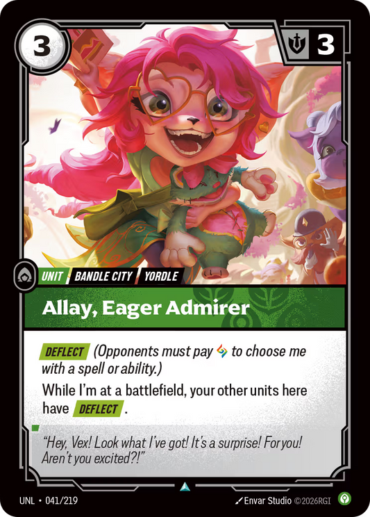 Allay, Eager Admirer [UNL-041] [U]