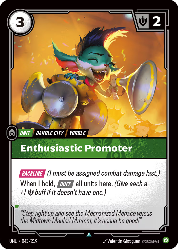 Enthusiastic Promoter [UNL-043] [U]