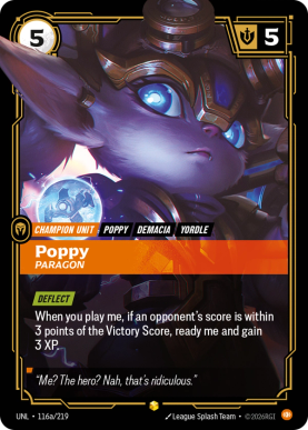 Poppy - Paragon [UNL-116a] [S]