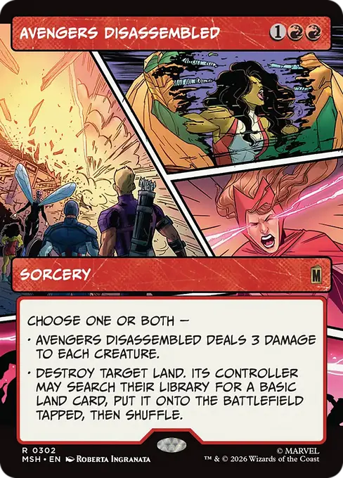 Avengers Disassembled [MSH-302] [R]