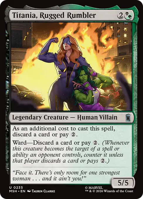 Titania, Rugged Rumbler [MSH-235] [U]