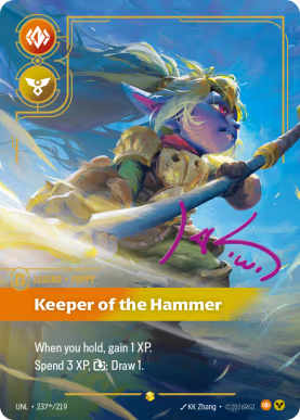 Poppy - Keeper of the Hammer - Signature [UNL-237s] [S]