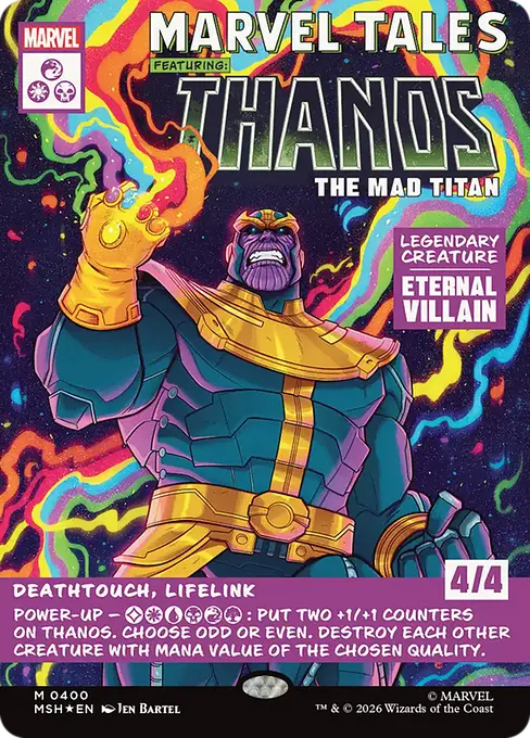 Thanos, the Mad Titan [MSH-400] [M]