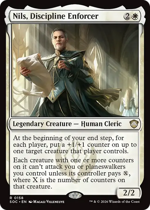 Nils, Discipline Enforcer [SOC-158] [R]