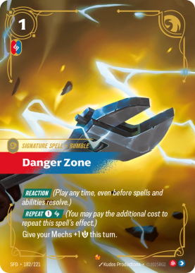 Danger Zone [SFD-182] [E]