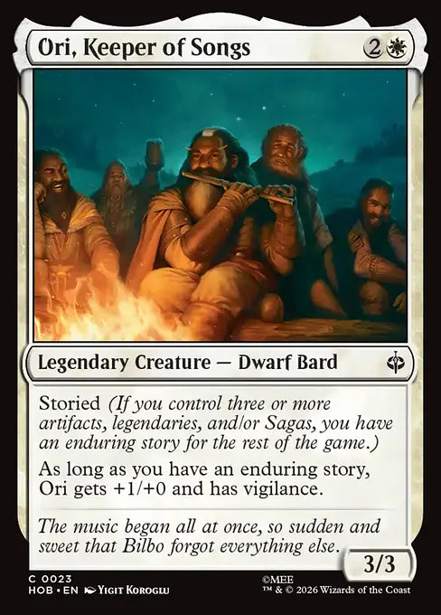 Ori, Keeper of Songs [HOB-023] [C]