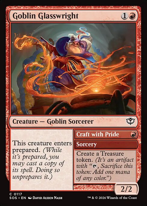 Goblin Glasswright // Craft with Pride [SOS-117]