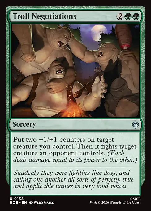 Troll Negotiations [HOB-138] [U]