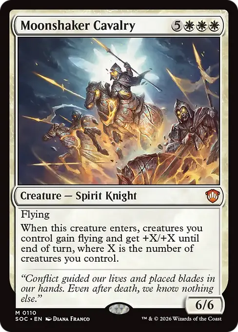 Moonshaker Cavalry [SOC-110] [M]