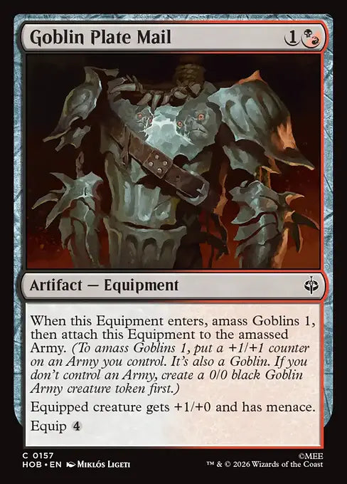 Goblin Plate Mail [HOB-157] [C]