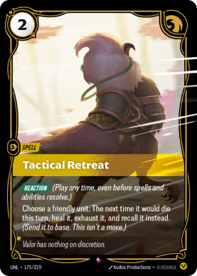 Tactical Retreat [UNL-175] [R]