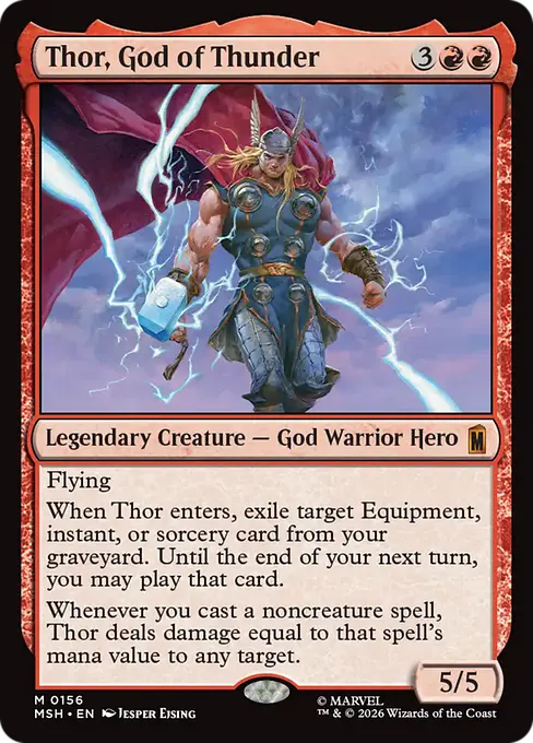 Thor, God of Thunder [MSH-156] [M]