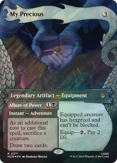 My Precious // Allure of Power (Surge Foil) [HOB-271] [R]