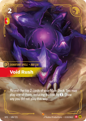 Void Rush [SFD-188] [E]