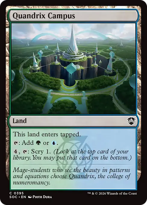 Quandrix Campus [SOC-395] [C]