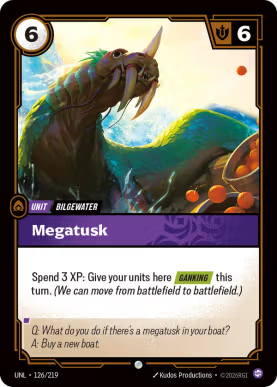 Megatusk [UNL-126] [C]