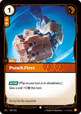 Punch First [SFD-097] [C]