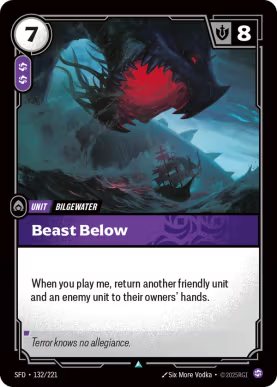 Beast Below [SFD-132] [U]