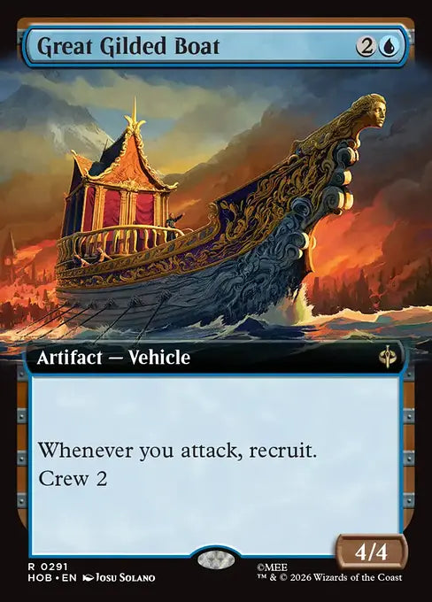 Great Gilded Boat [HOB-291] [R]