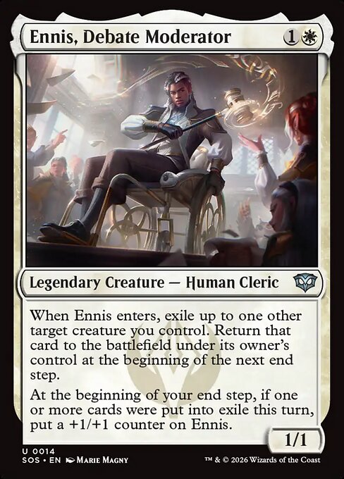 Ennis, Debate Moderator [SOS-014]