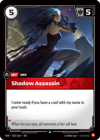 Shadow Assassin [VEN-013U]