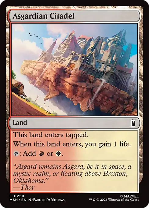 Asgardian Citadel [MSH-258] [C]