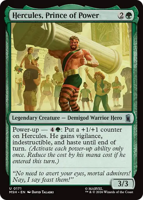 Hercules, Prince of Power [MSH-171] [U]