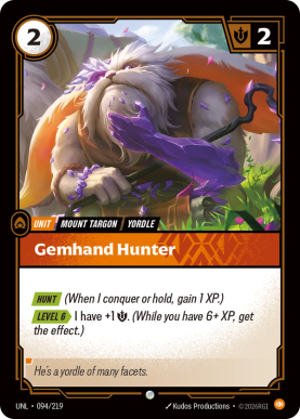 Gemhand Hunter [UNL-094] [C]
