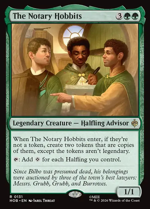 The Notary Hobbits [HOB-131] [R]