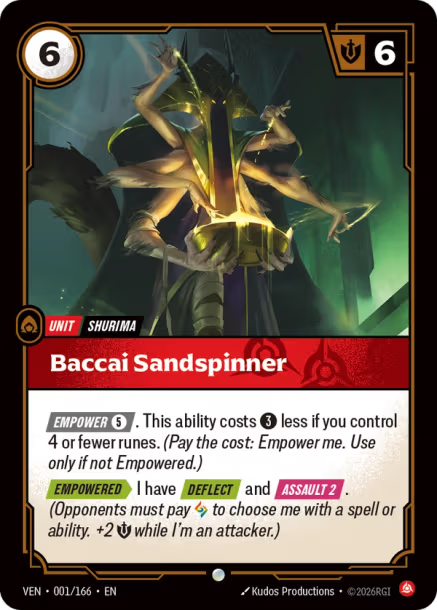 Baccai Sandspinner [VEN-001C]