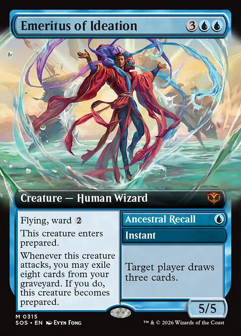 Emeritus of Ideation // Ancestral Recall [SOS-315]